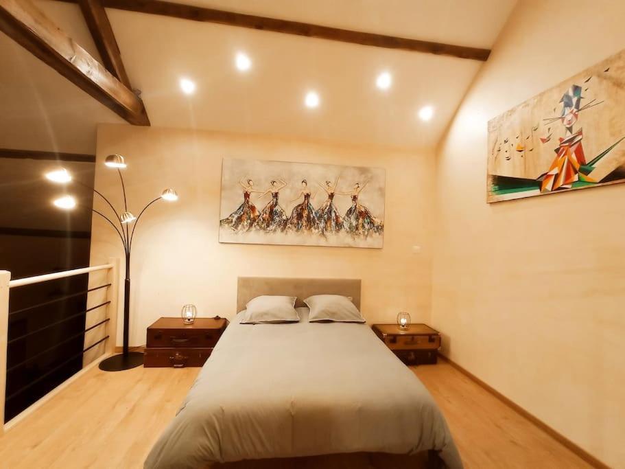 Villa La Grange de Marie à St Angel - Magnifique Grange Rénovée en loft pour 1 à 6 pers Saint-Angel  Esterno foto